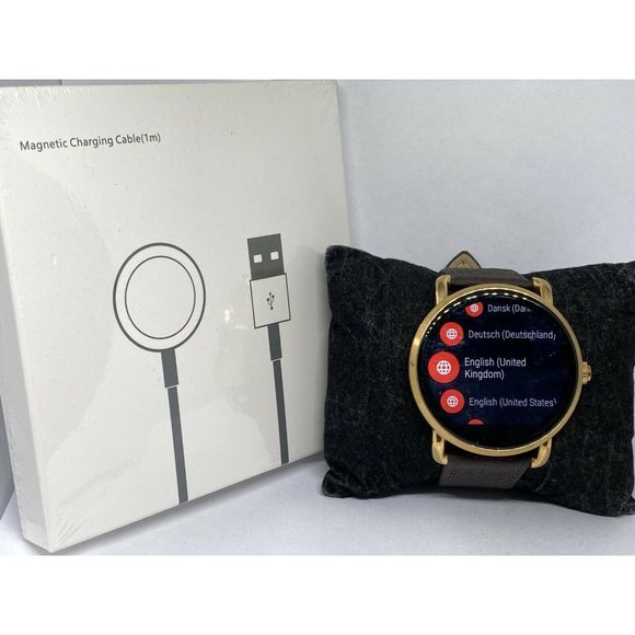 Fossil Gen 3 Authentic Genuine Smart Watch Custom Band FTW2102 LT256
